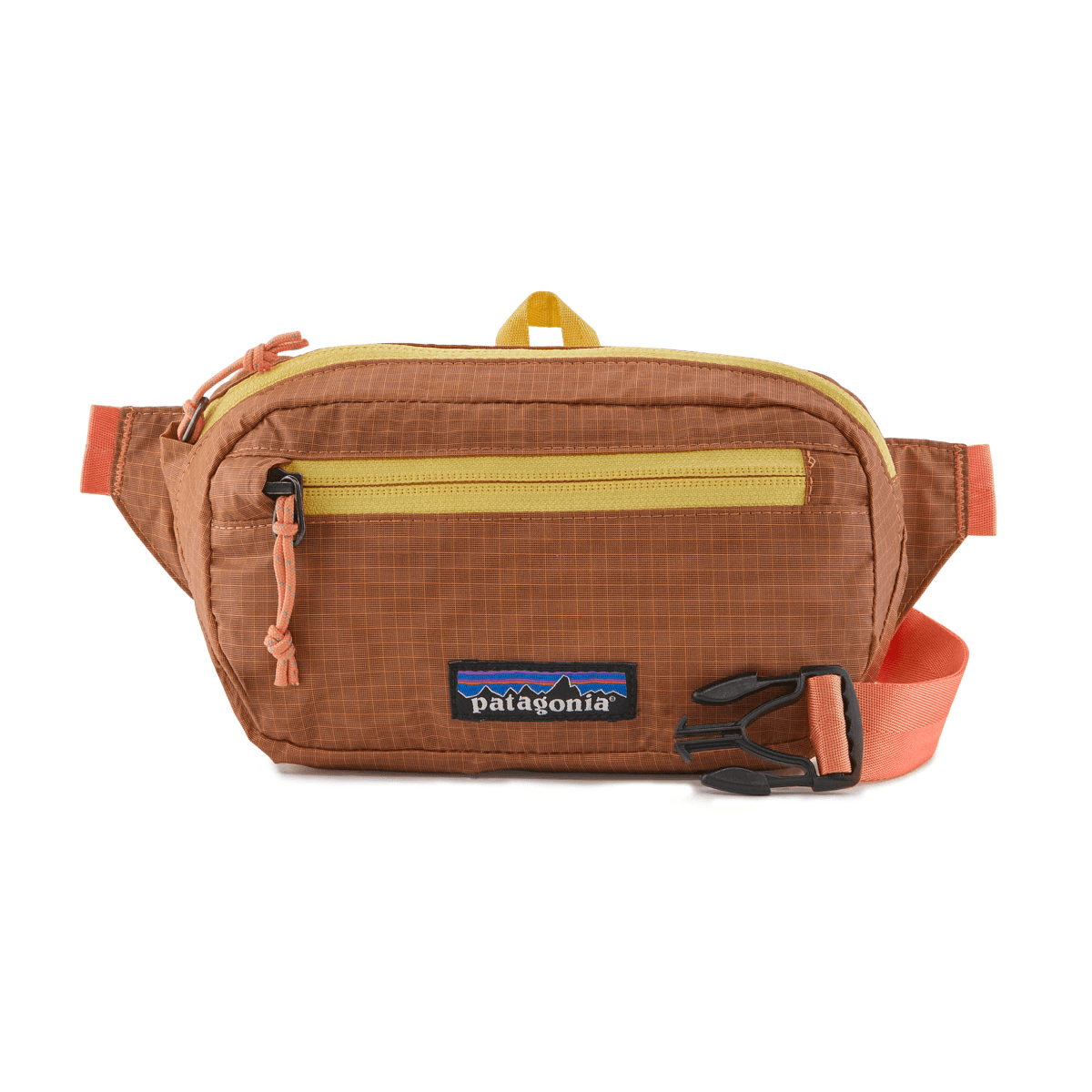 RARE Patagonia Lightweight Mini high quality Hip Pack Fanny 1L Patchwork Burgundy/Red, Orange