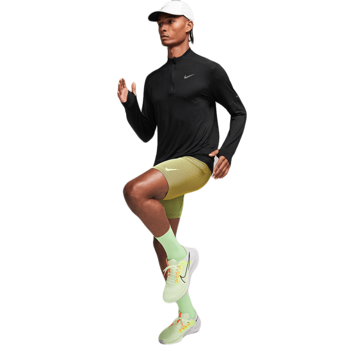 未使用  NIKE RUNNING DRI-FIT エレメント Nike Element Dri-FIT 1/2-Zip Running Top - Men's - Als.com