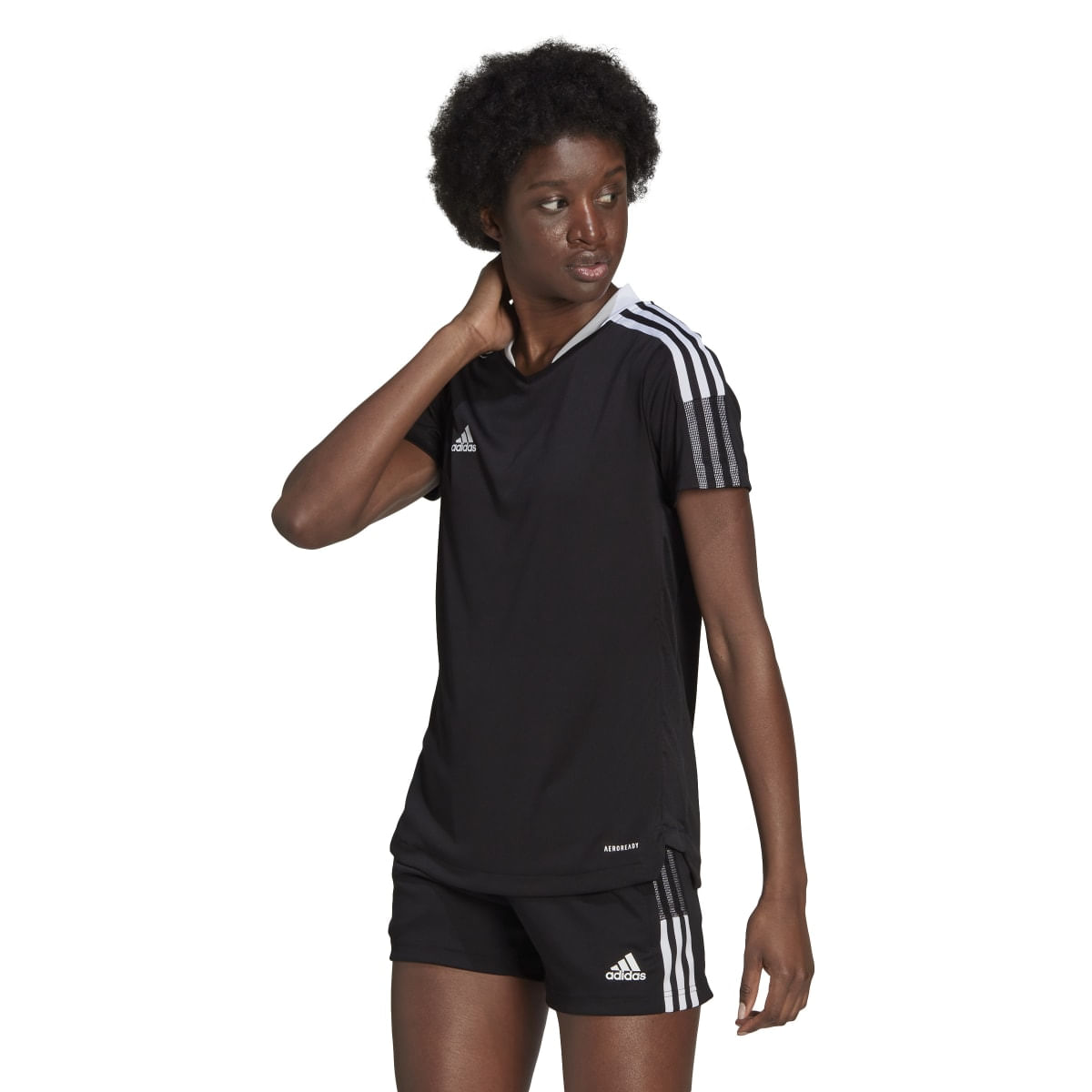 adidas Tiro 21 Soccer Training Jersey Women s Als