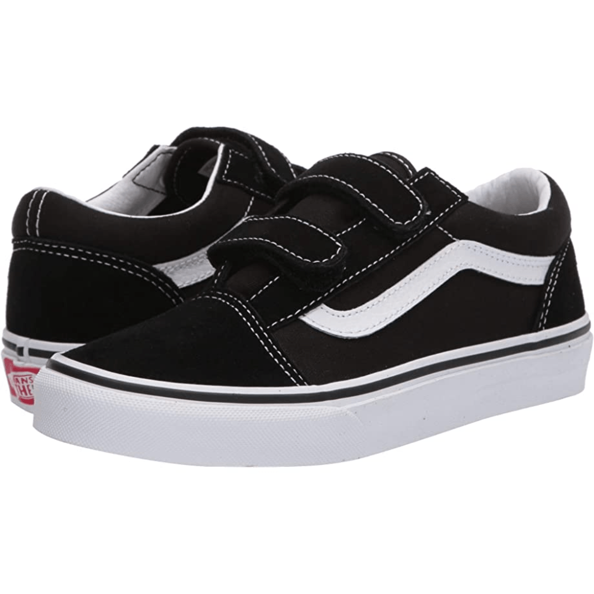 Vans Old Skool Shoe - Kids' - Black / True White 3.5Y