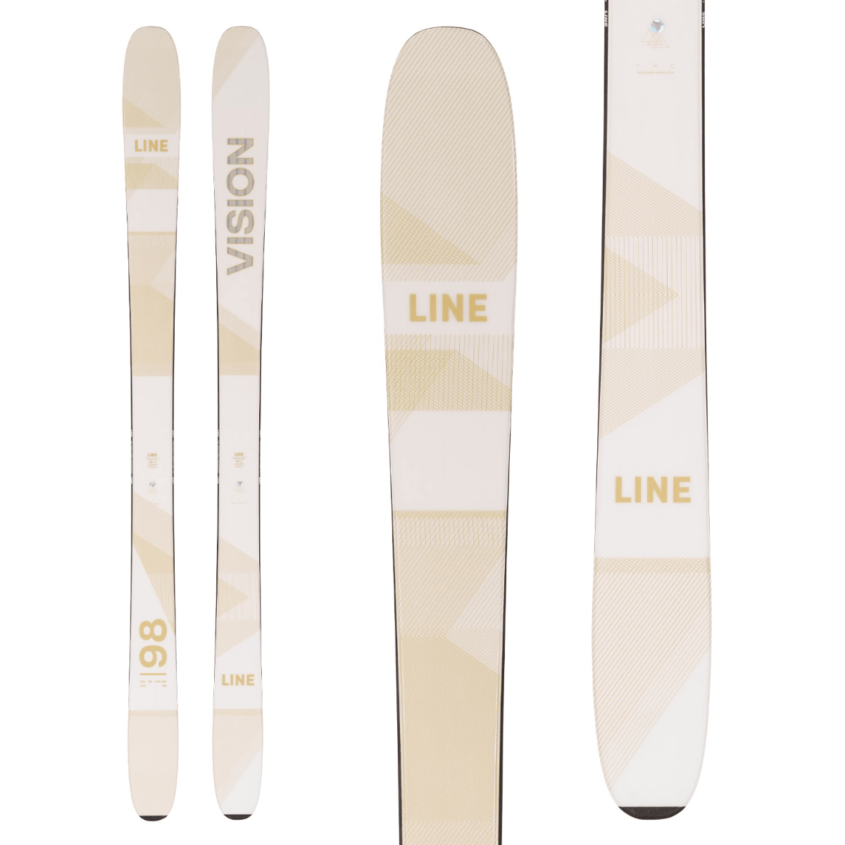 LINE Vision 98 Skis 2023 - Als.com