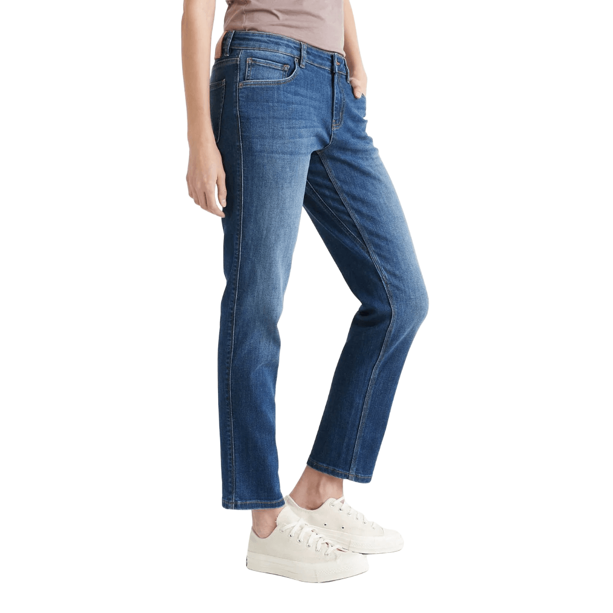 【DEARMINE】Freck Denim Set-up Pants Weekender Jean | MOTHER | elysewalker