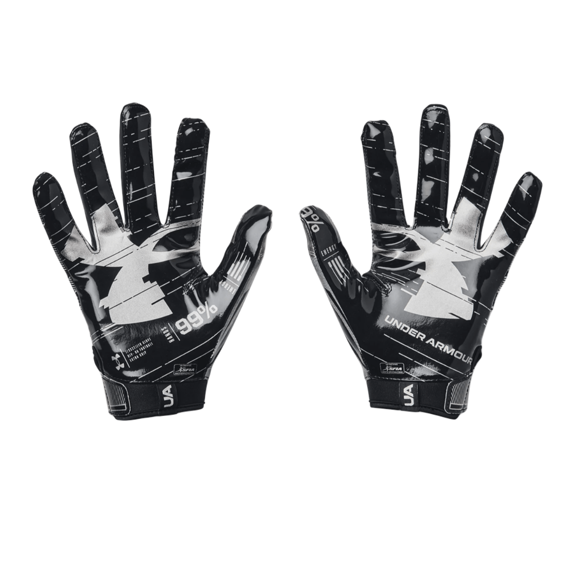 UA F8 GLOVE 2022モデル アメフト グローブ Sサイズ NWEB---UNDER-FOOTBALL-GLOVES-
