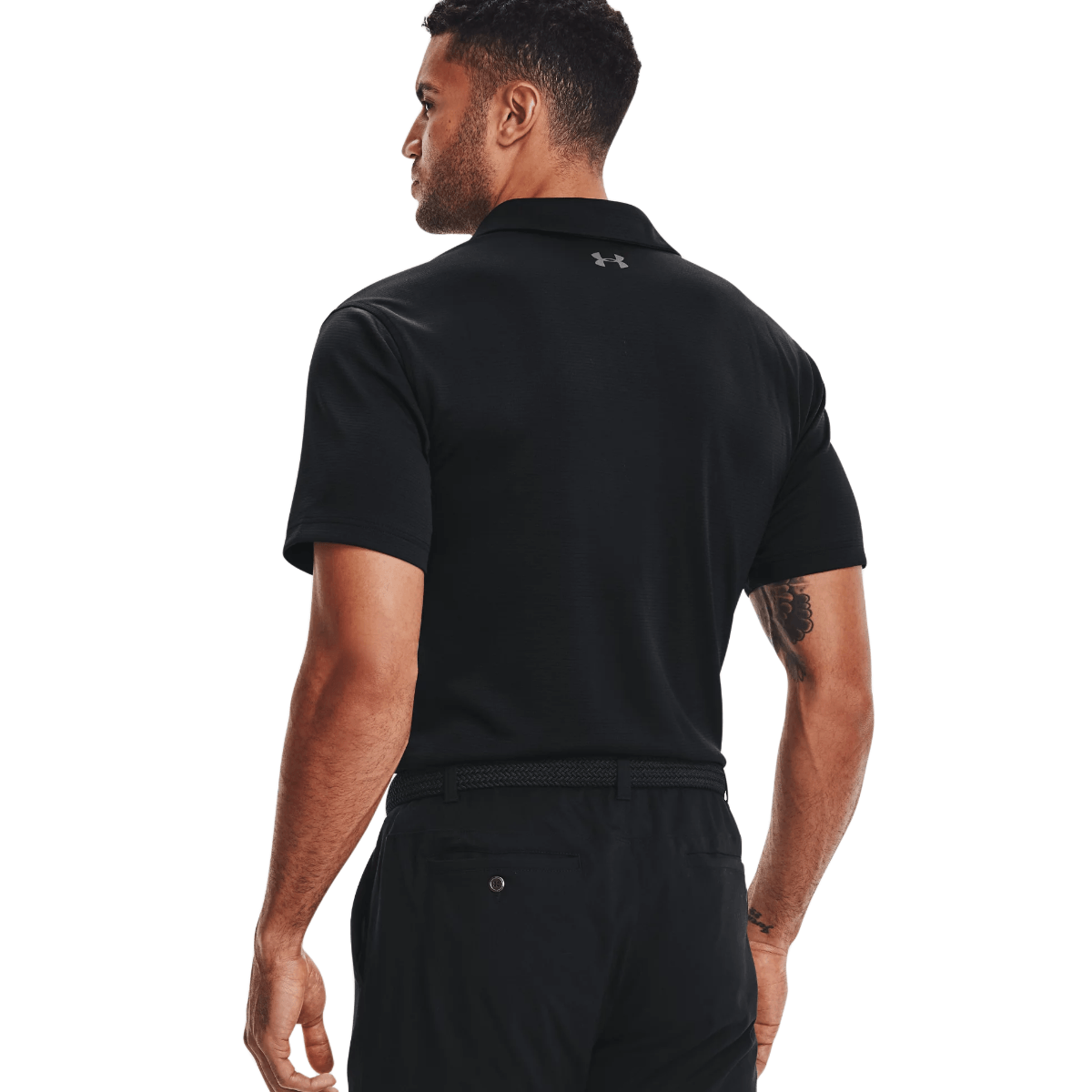 Under Armour UA Tech Polo - Men's - Black / Graphite L