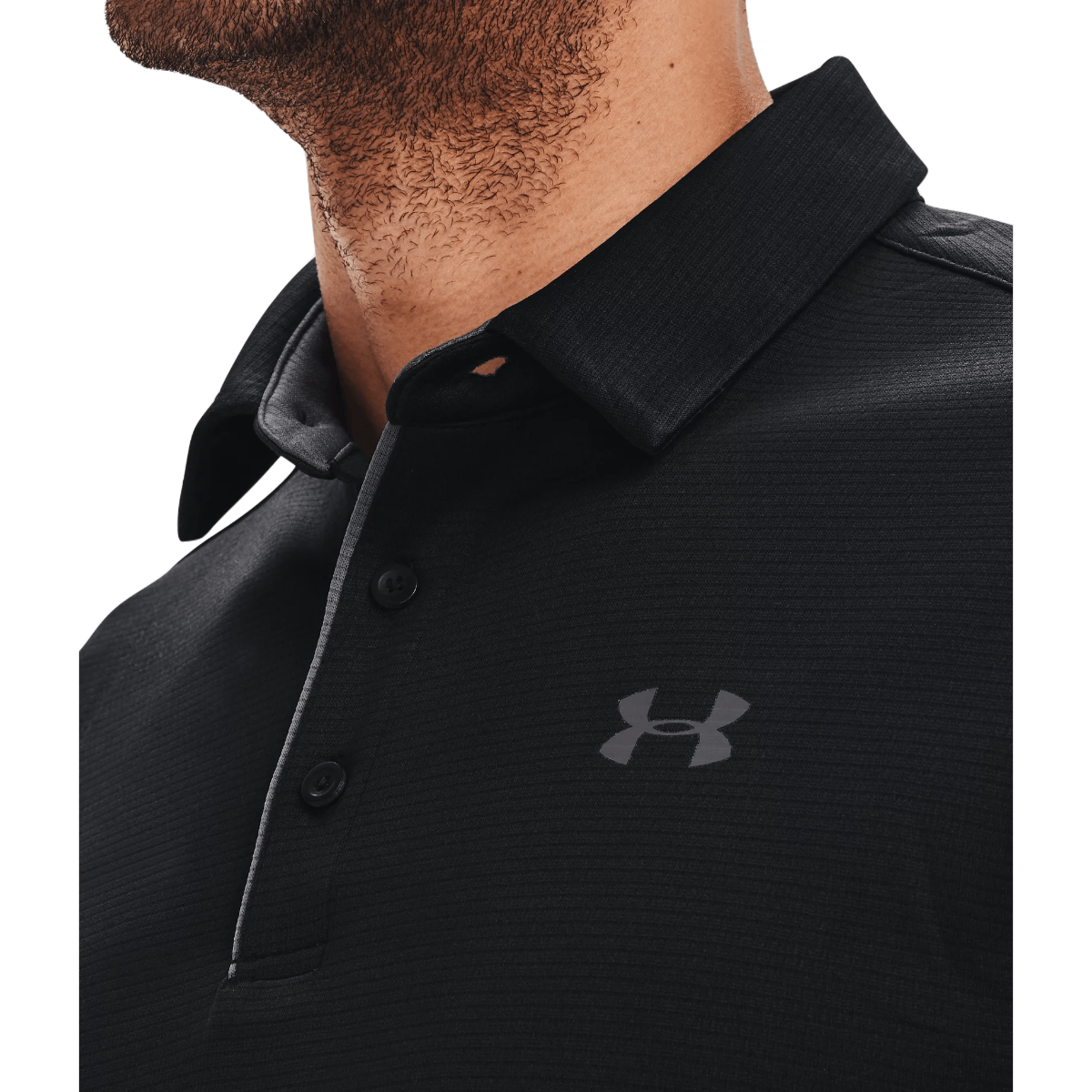 Under Armour UA Tech Polo - Men's - Black / Graphite L