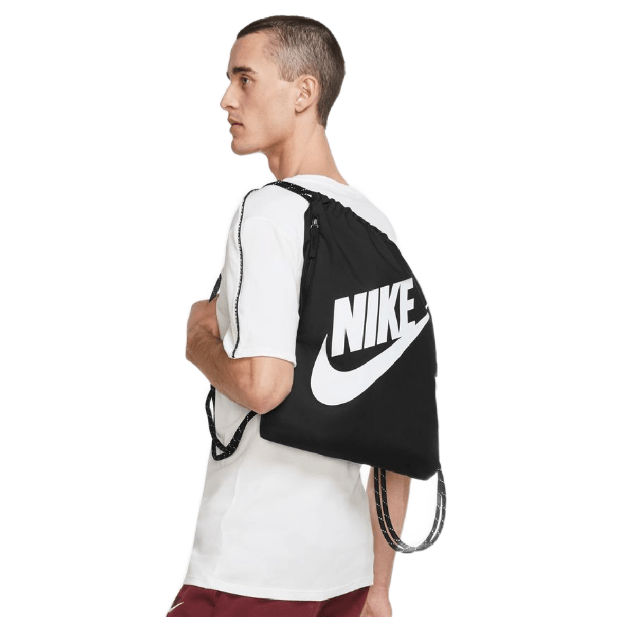 【NACHE】LIGHT SHIRRING GYM SACK MUSINSA | NACHE LIGHT SHIRRING GYM SACK BLACK