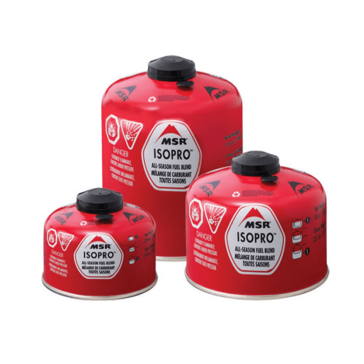 MSR Isopro 4 oz Fuel - Red / Black 4 oz