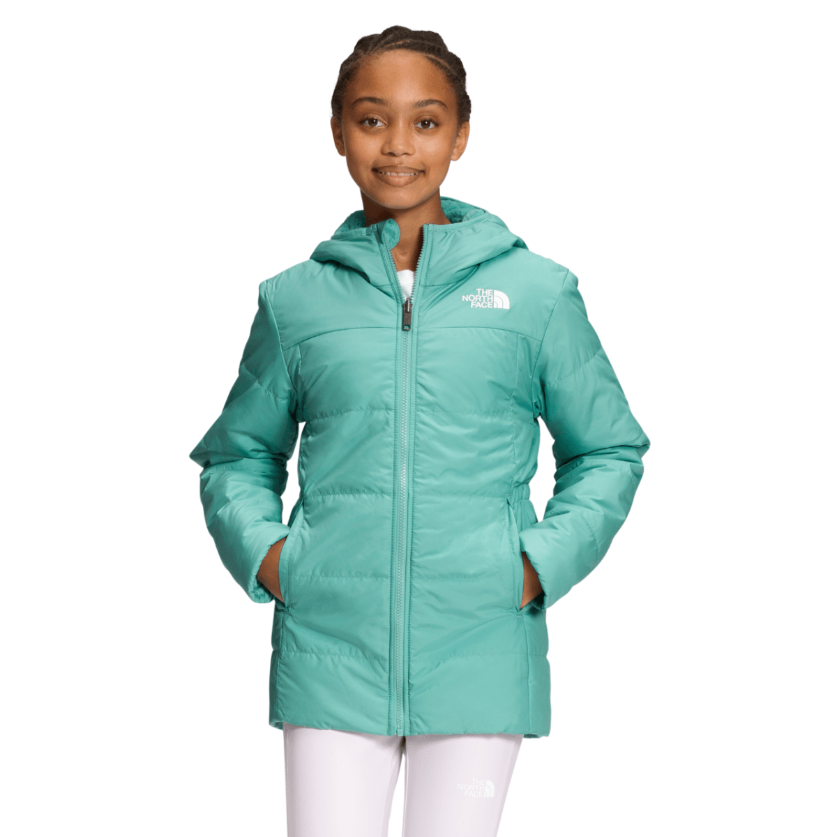 The North Face Reversible Mossbud Parka Girls Als