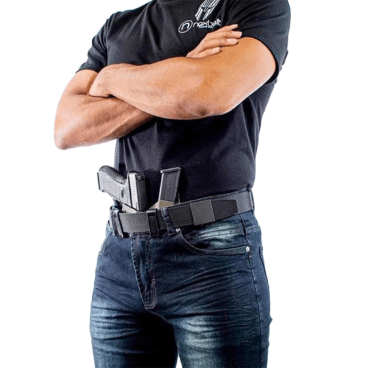 Nexbelt Supreme Appendix Carry Belt - Black One Size