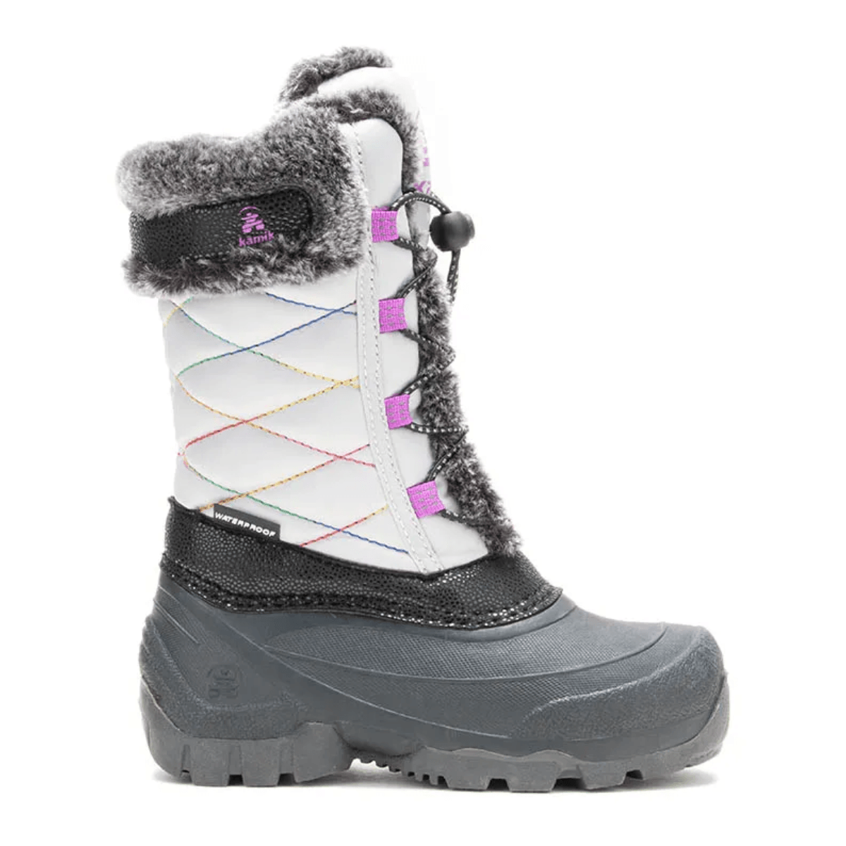 Waterproof Winter Kamik White Snow Boots Kamik STAR Winter Boot Youth