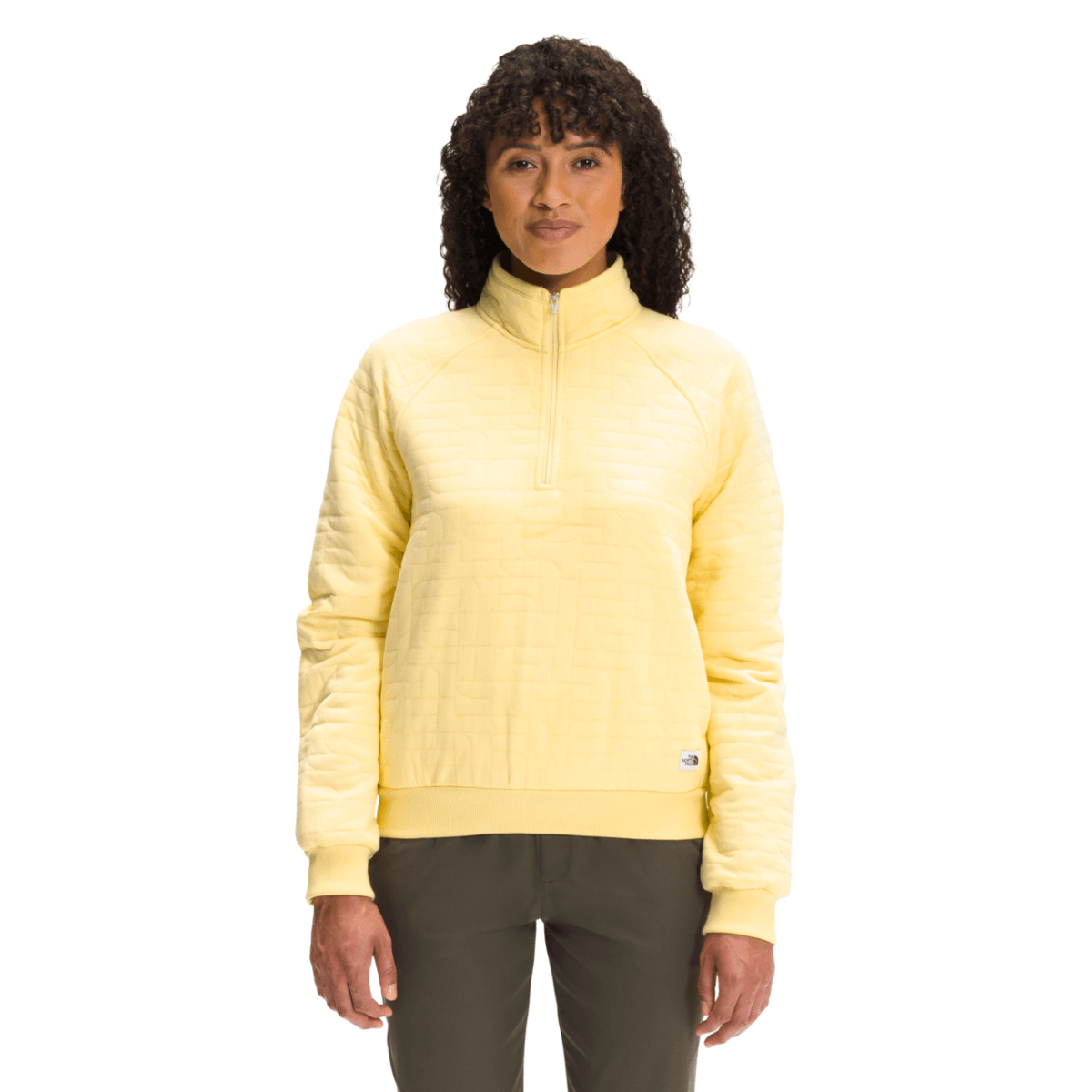 The North Face Longs Peak Quilted 1 4 Zip Sweater Women s Als