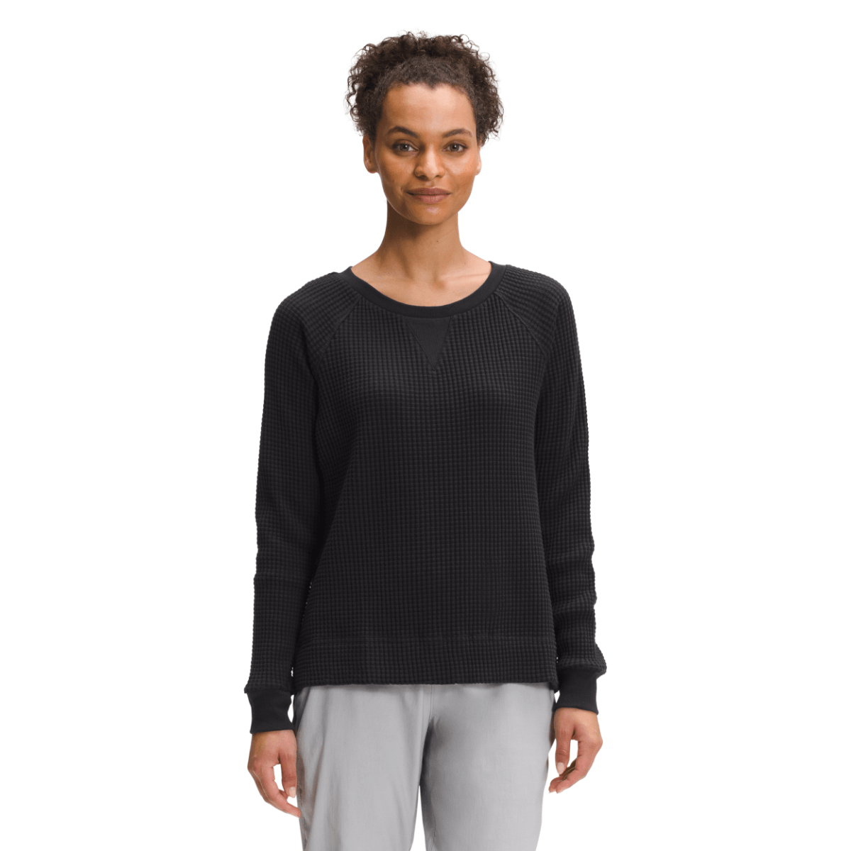 [THE NORTH FACE]★W'S MERINO WOOL L/S CREW The North Face Long Sleeve Chabot Crew Shirt - Women's - Als.com