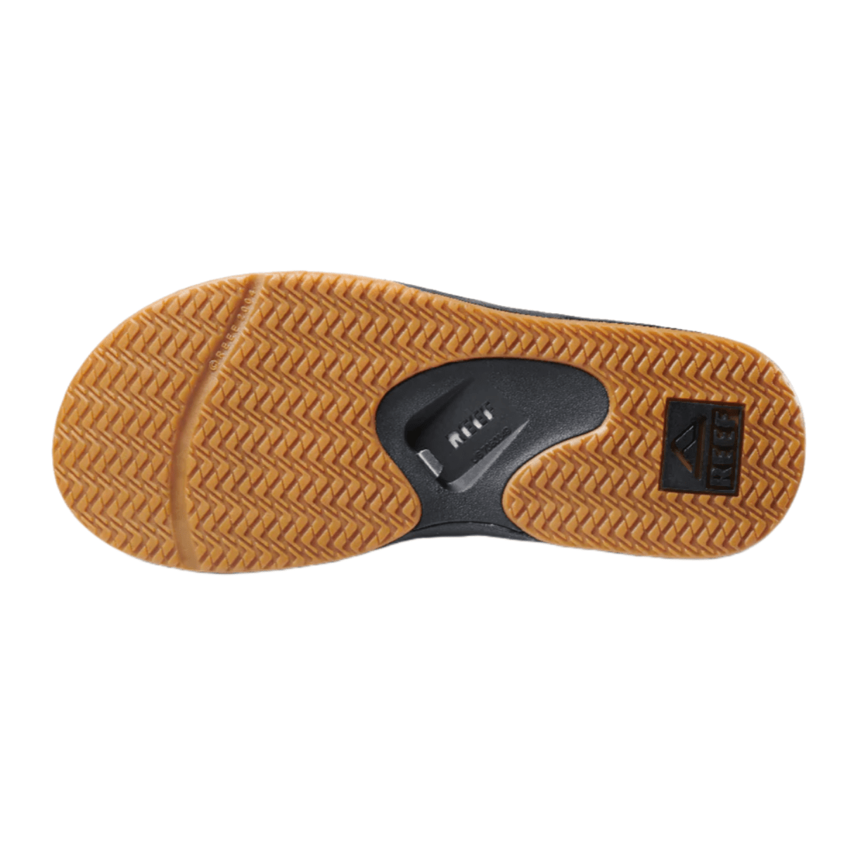 REEF Fanning Sandal - Men's - Brown / Gum 8 Regular