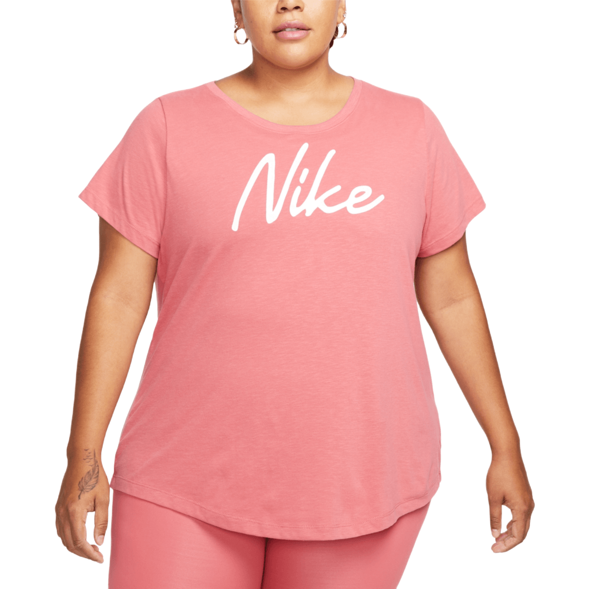 Nike Logo Training Plus Size T Shirt Women s Als