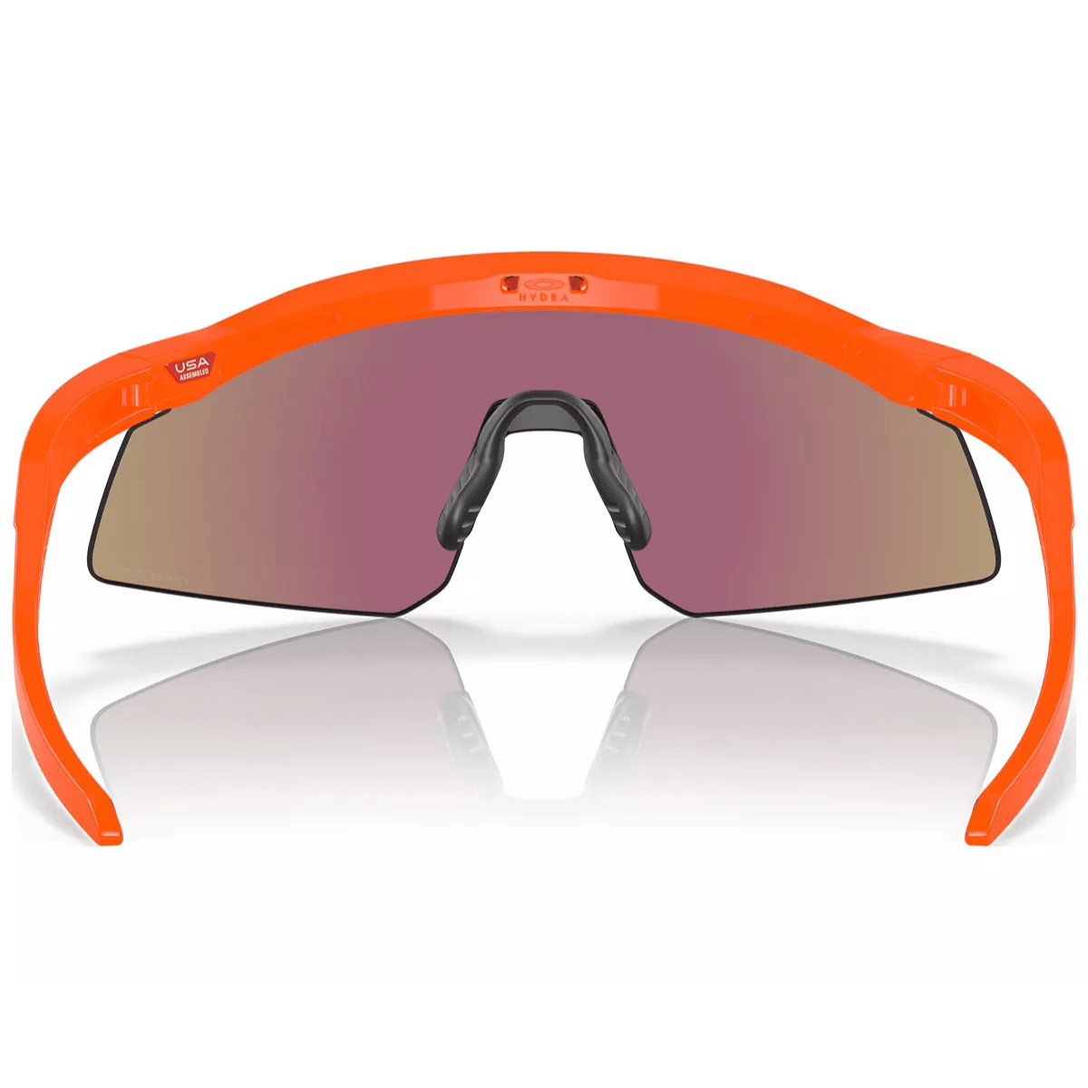 小物 Oakley Hydra Hydra Prizm Violet Lenses, Crystal Black Frame Sunglasses
