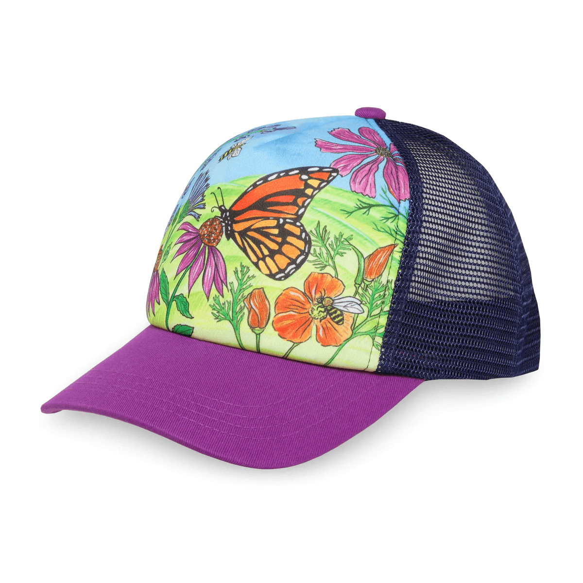 Sunday-Afternoons-Artist-Series-Trucker-Hat---Youth---Butterfly---Bees.jpg