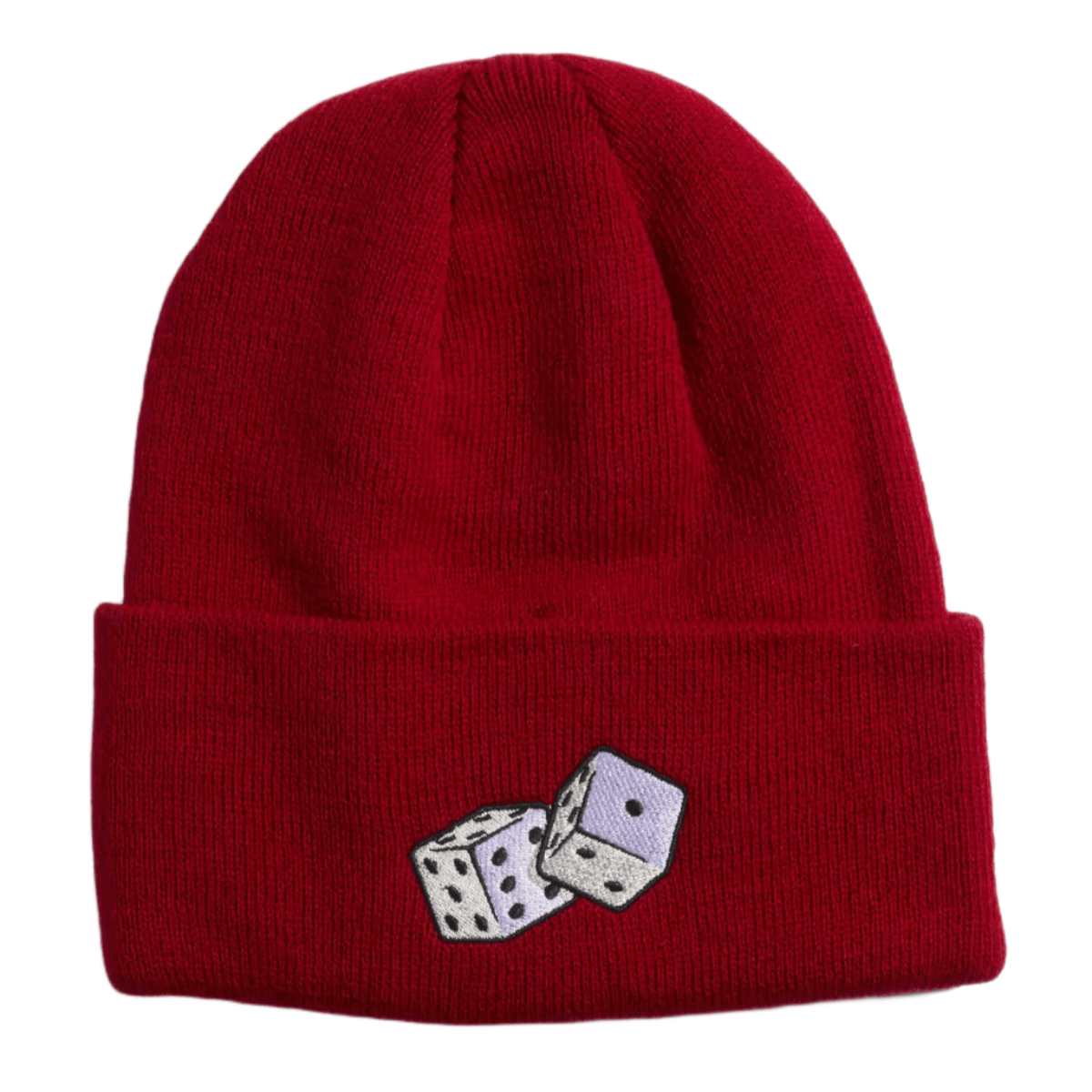 Coal-Crave-Food---Drink-Patch-Beanie---Women-s---Dark-Red-Dice.jpg