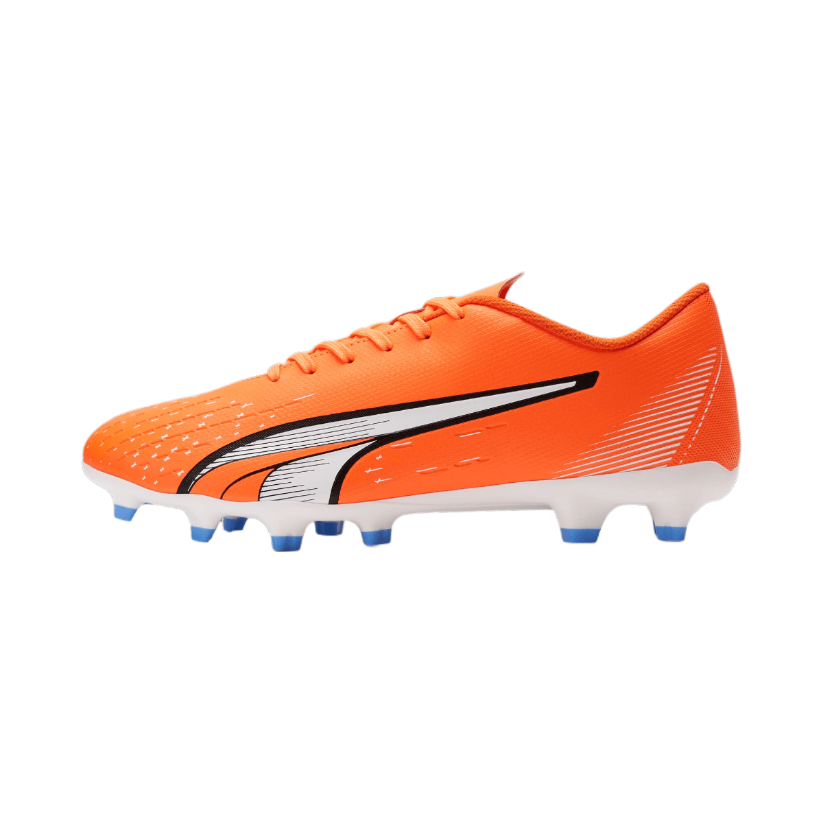 Puma Ultra Play FG/AG Cleat - Women's - Ultra Orange / Puma White / Blue Glimmer.jpg