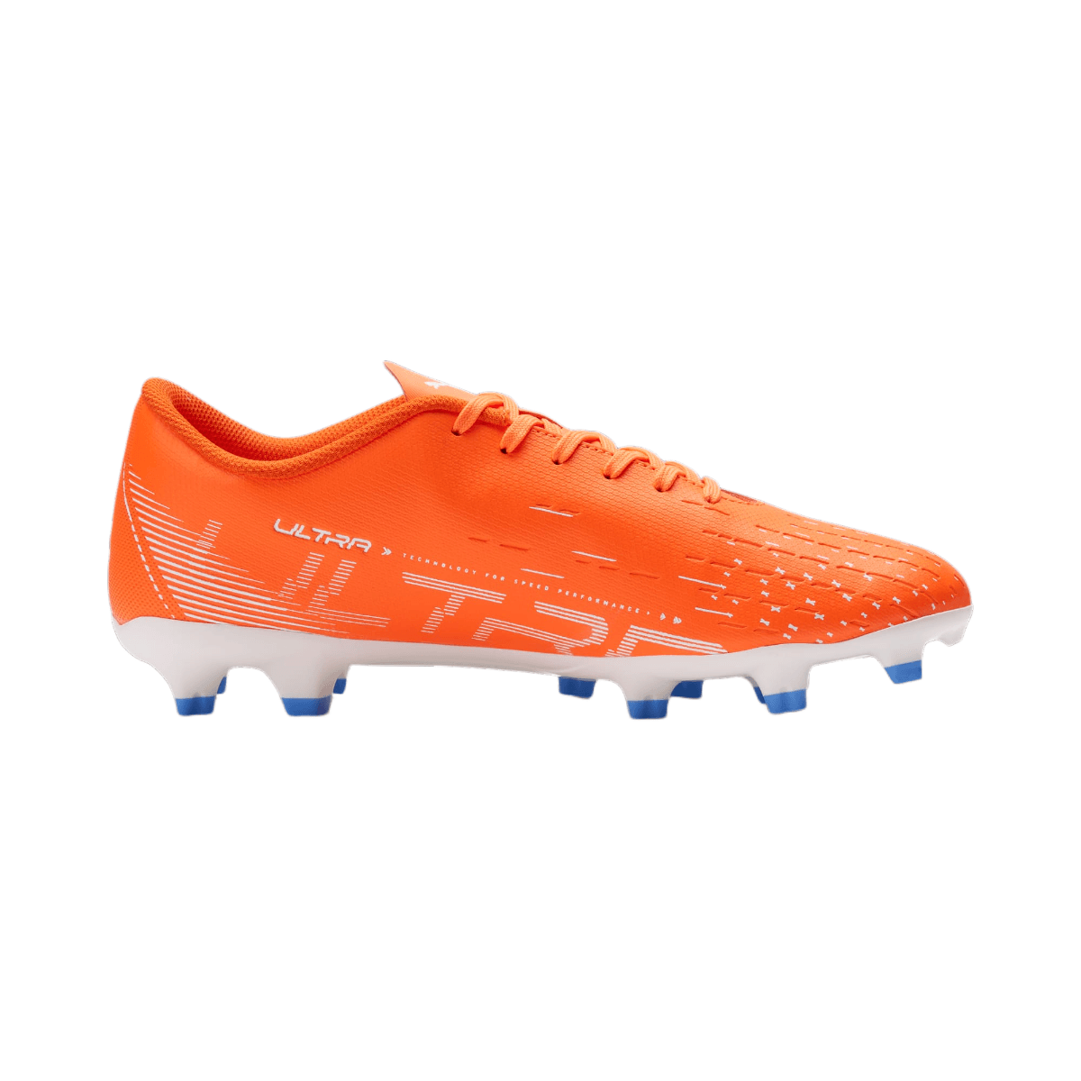 Puma Ultra Play FG/AG Cleat - Women's - Ultra Orange / Puma White / Blue Glimmer.jpg