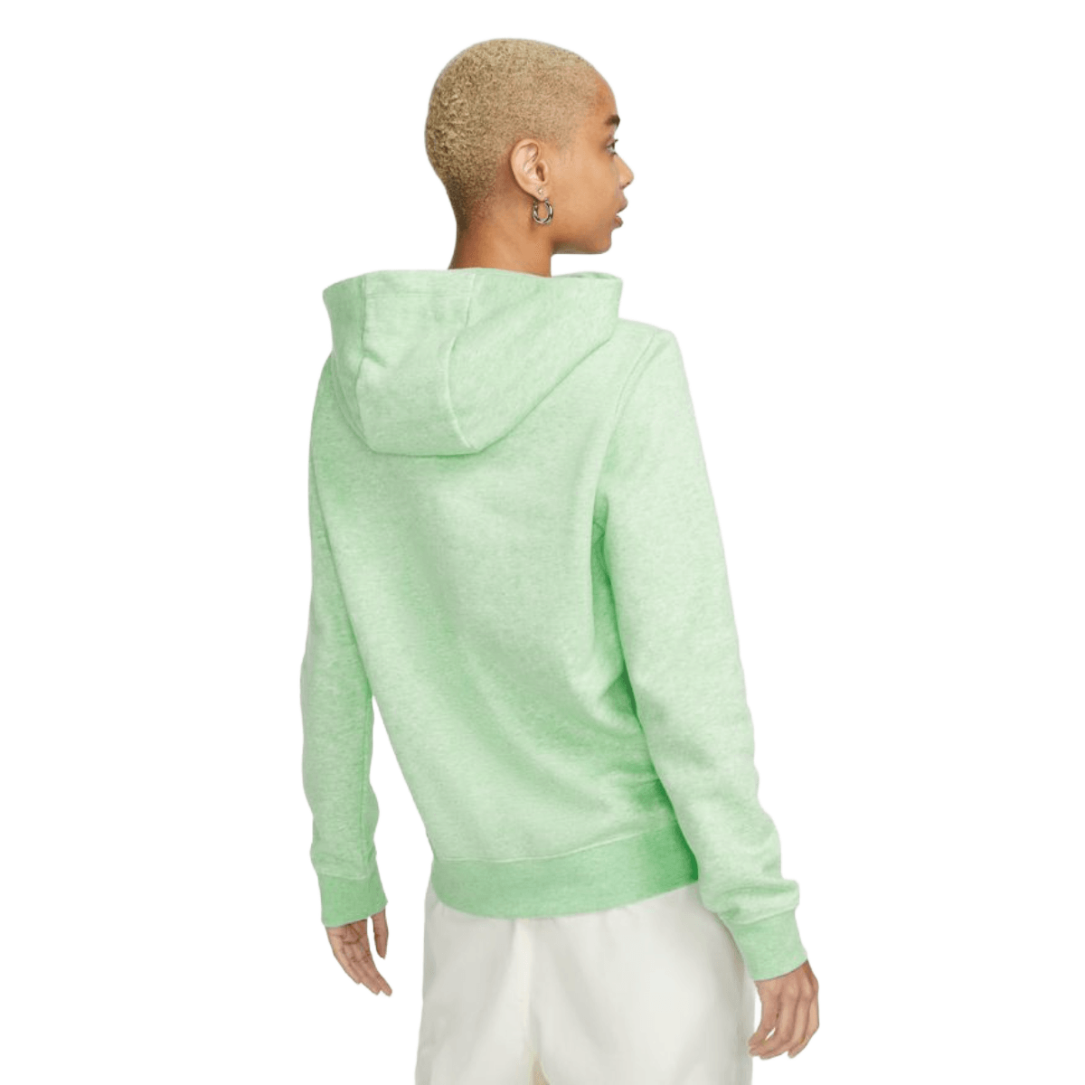 Nike funnel neck hoodie green online