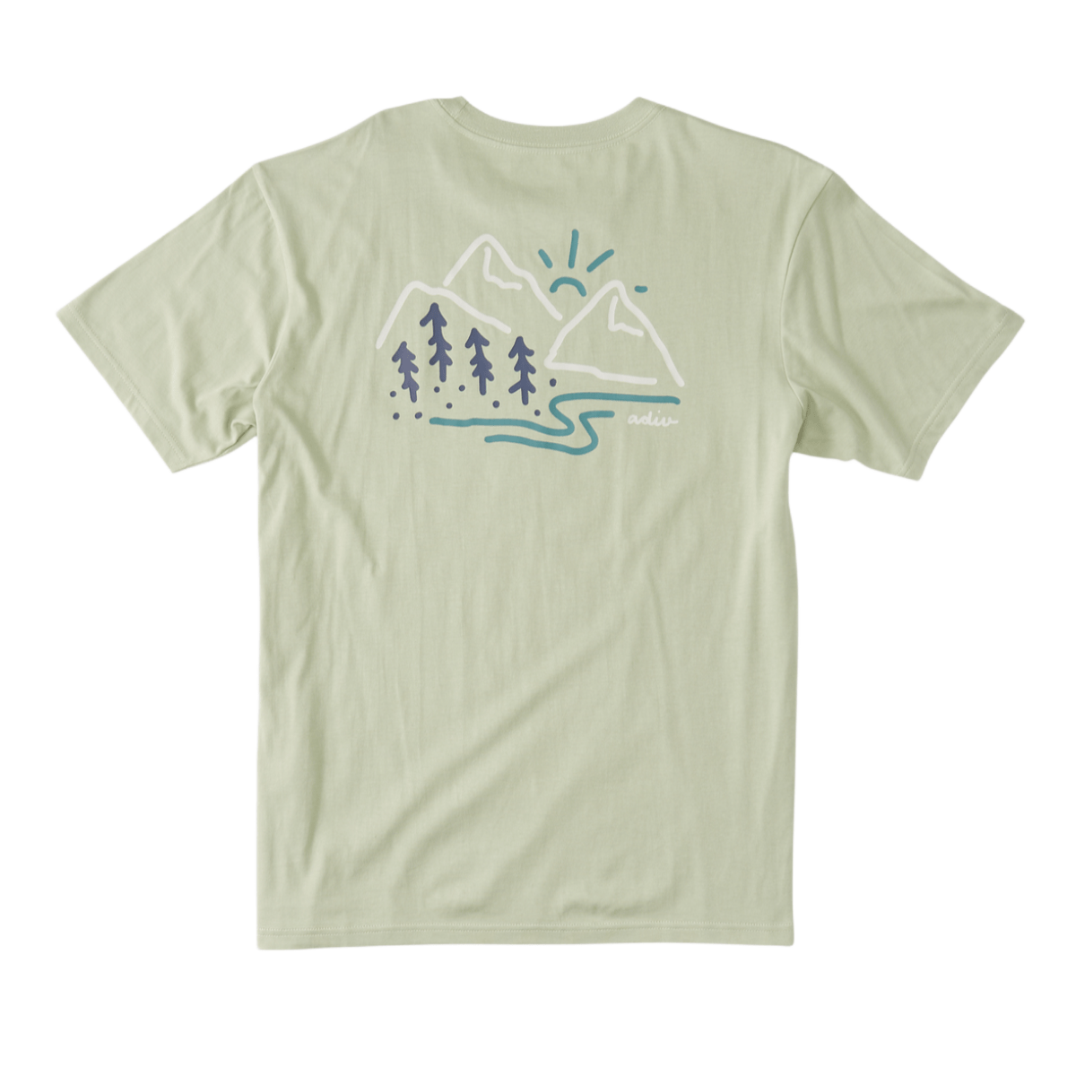 BILLAB-M-SHIRT-PANORAMA-SS---Light-Sage