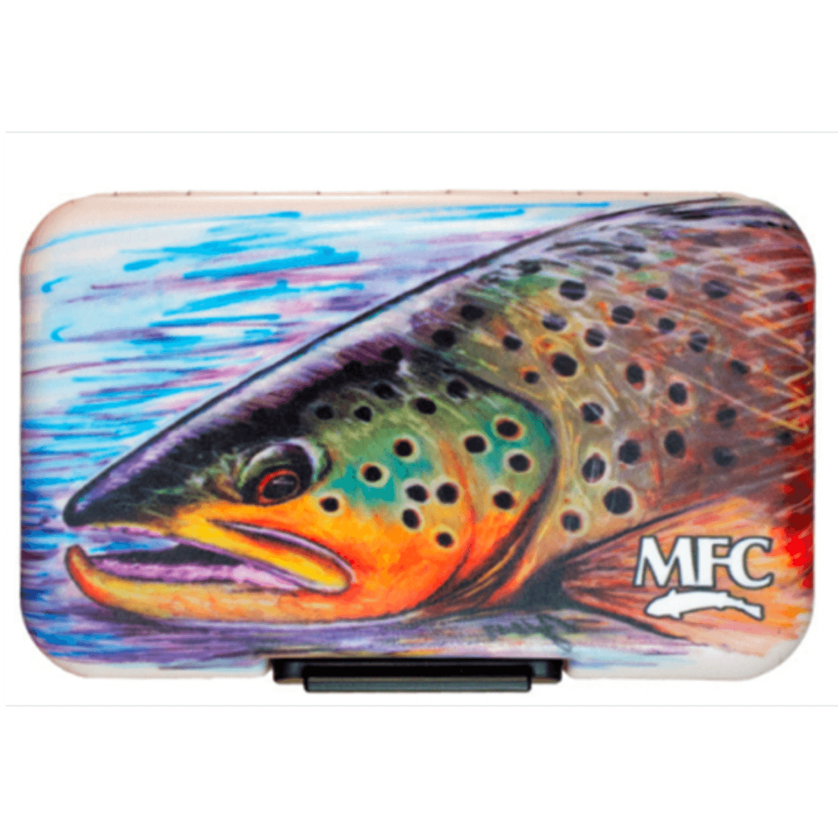 Montana Fly Company River Camo Plastic Fly Box - Als.com