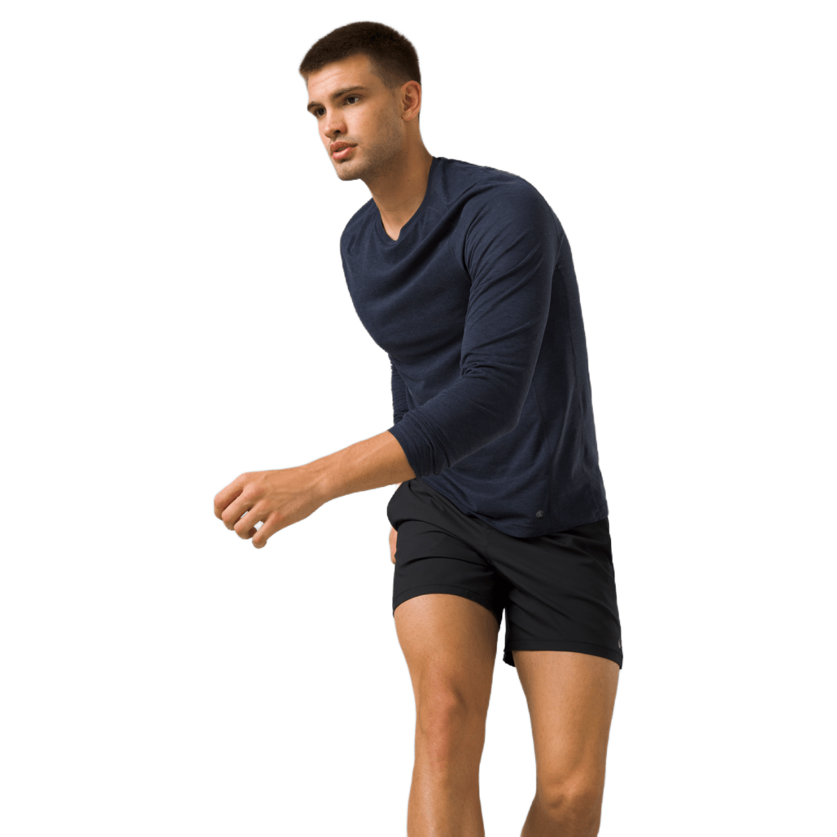 PRANA MENS PEAK TO PAVEMENT SHORT - Black.jpg