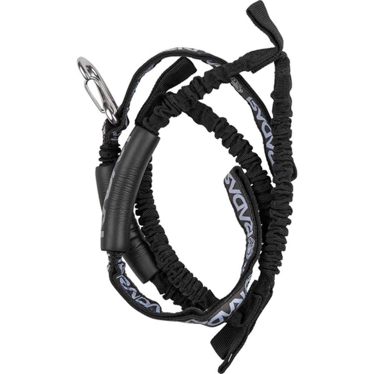 Radar Webbing Bungee Adjustable Boat Dock Tie Line - Black 6'