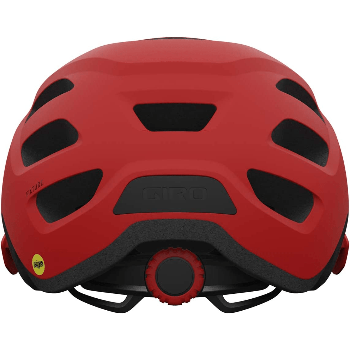 Giro Fixture MIPS Bike Helmet - Matte / Trim Red Universal Adult