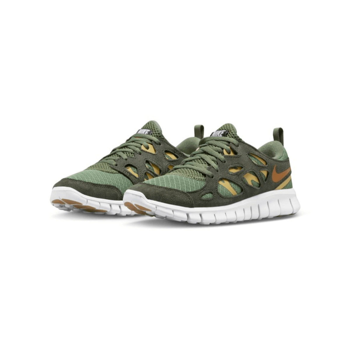 nike free run 3 kids gold