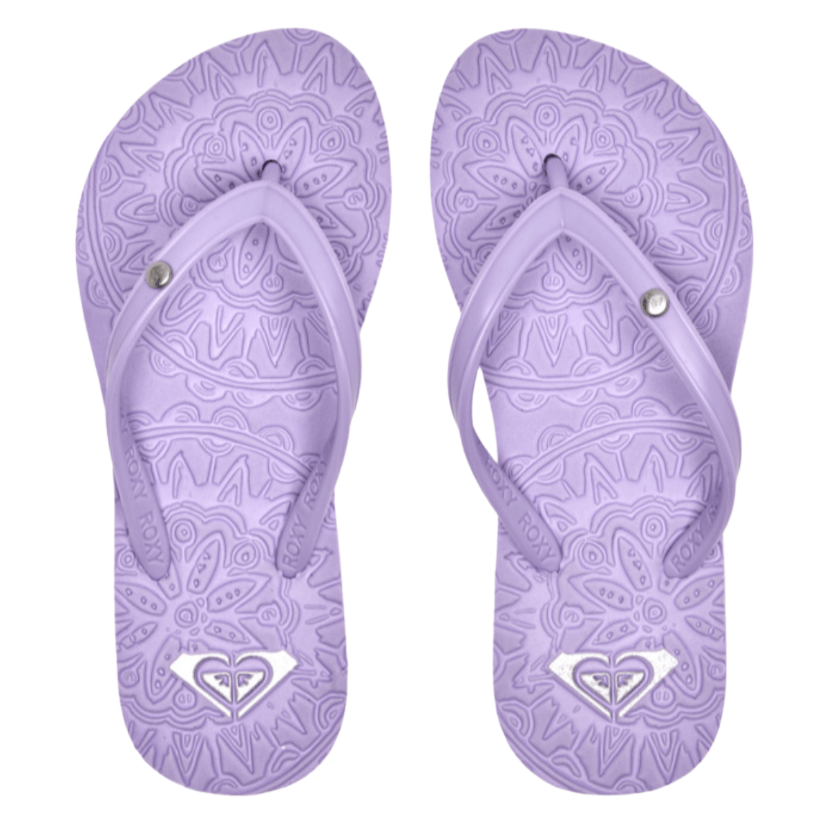 Roxy Antilles Flip-Flop - Girls' - Heather Purple 1Y