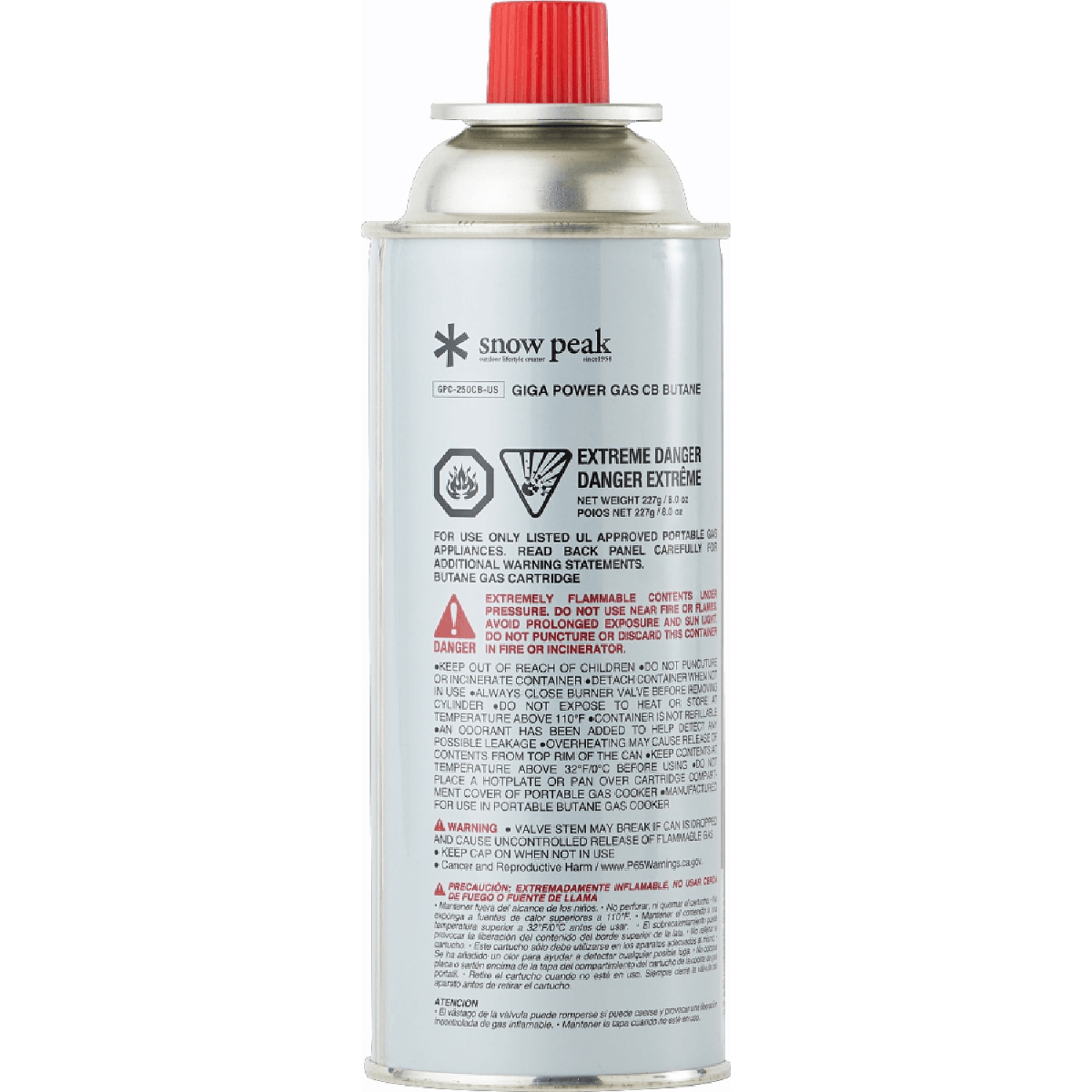 Snow peak (スノーピーク) ガソリン携帯缶 780ml 廃盤品