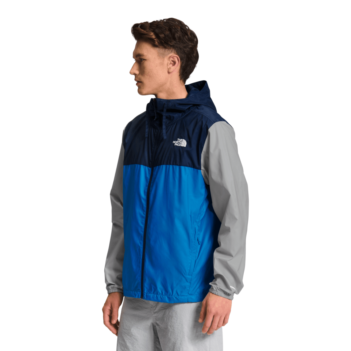 The North Face Cyclone 3 Jacket Men s Super Sonic Blue Summit Navy Meld Grey M