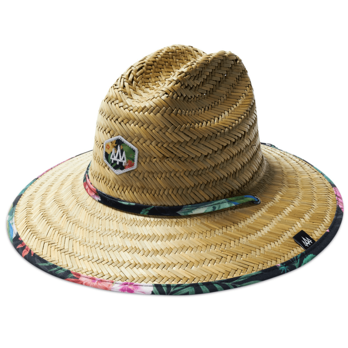 Hemlock-Turks-Straw-Hat---Youth---Parrot-Print