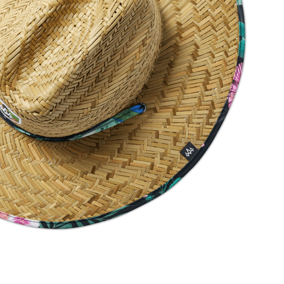 Hemlock-Turks-Straw-Hat---Youth---Parrot-Print