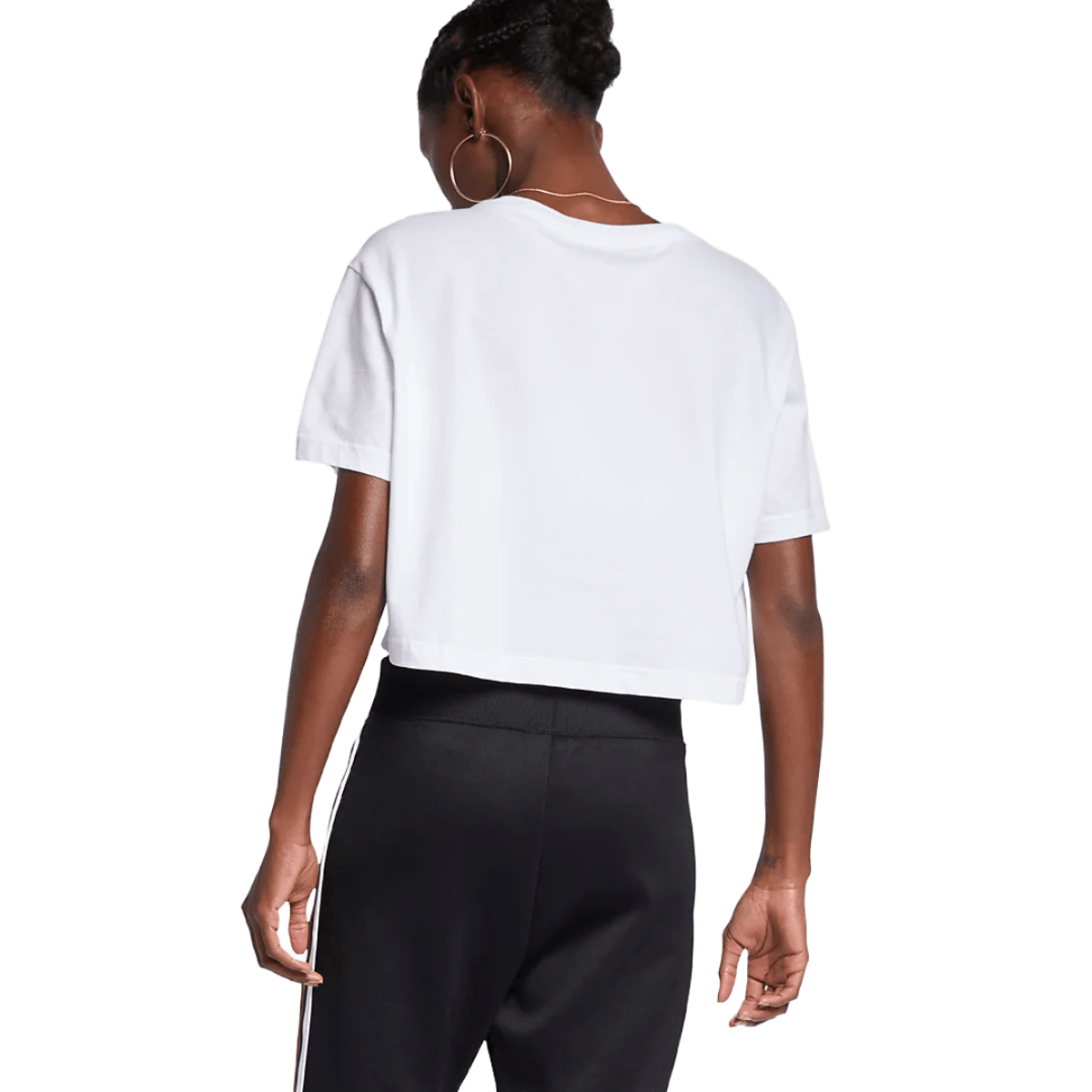 ★★Nike★★ Sportswear Essential LBR T-shirt W Black White Nike Women's Sportswear Essentials Logo T-Shirt Black/White