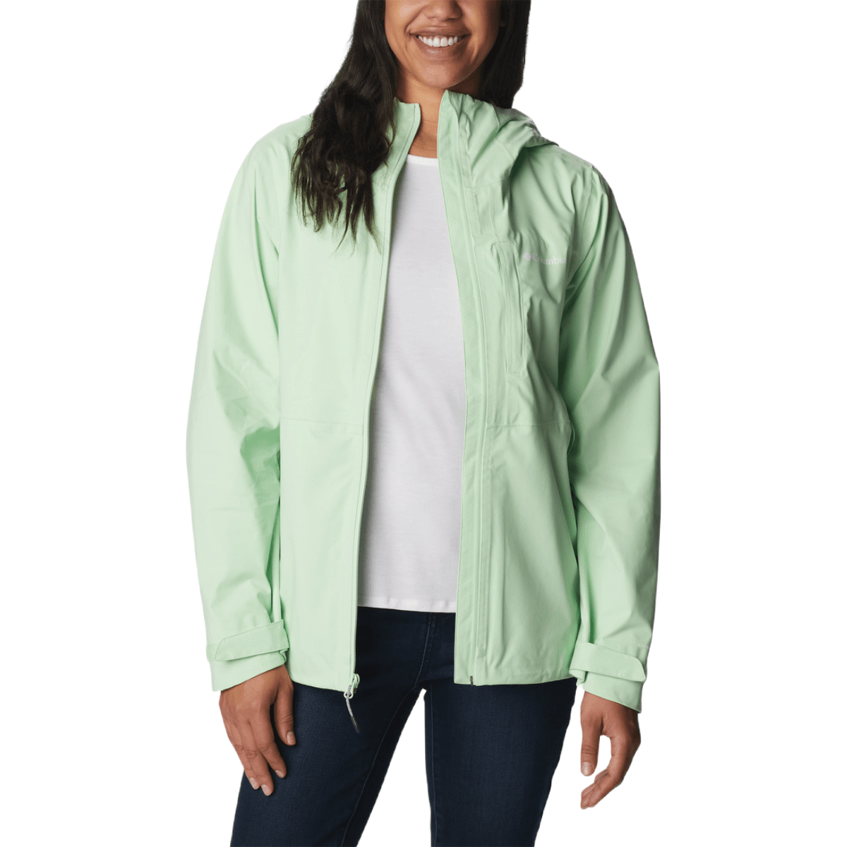 Columbia Omni Tech Ampli Dry Rain Shell Jacket Women s Als