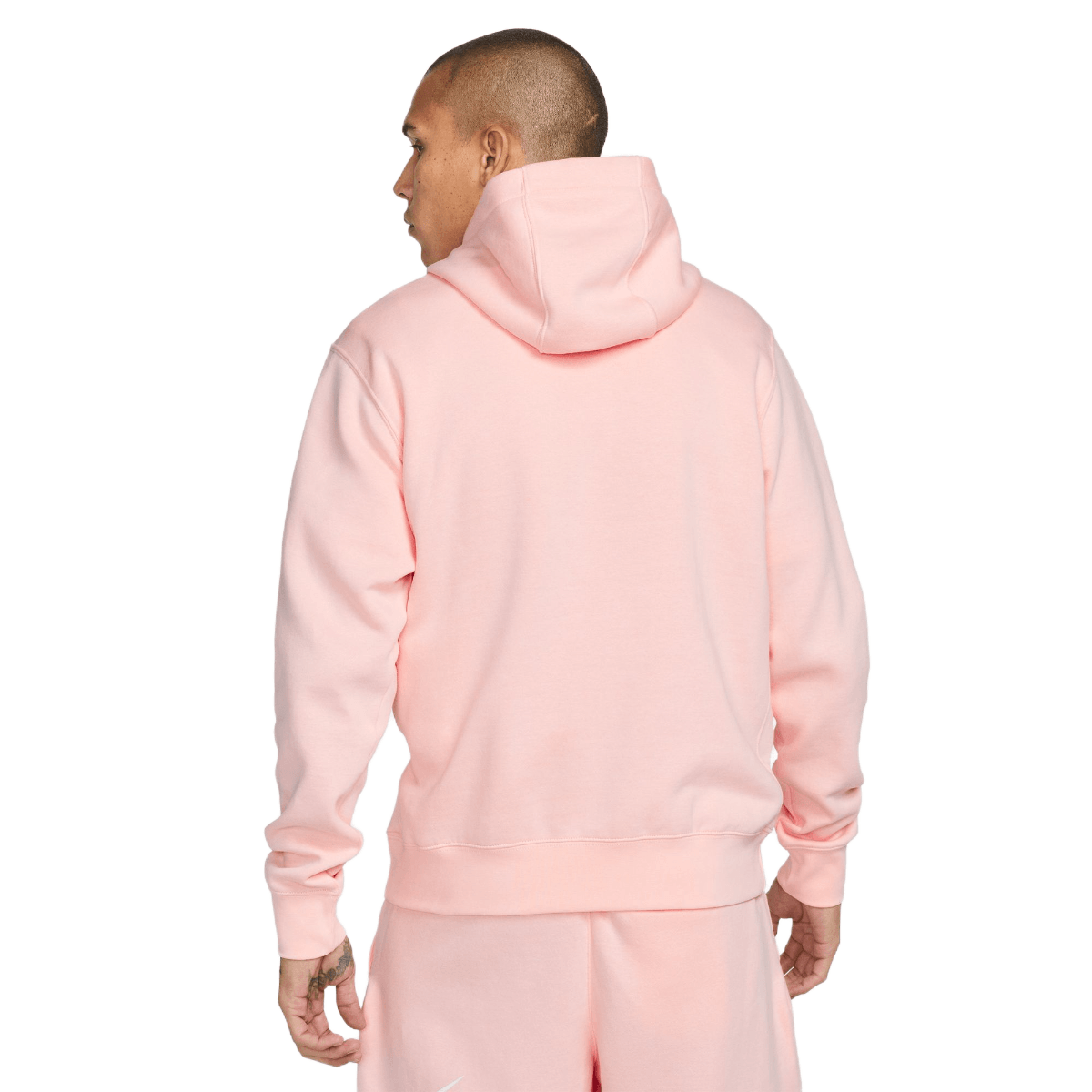 nike pink hoodies men's