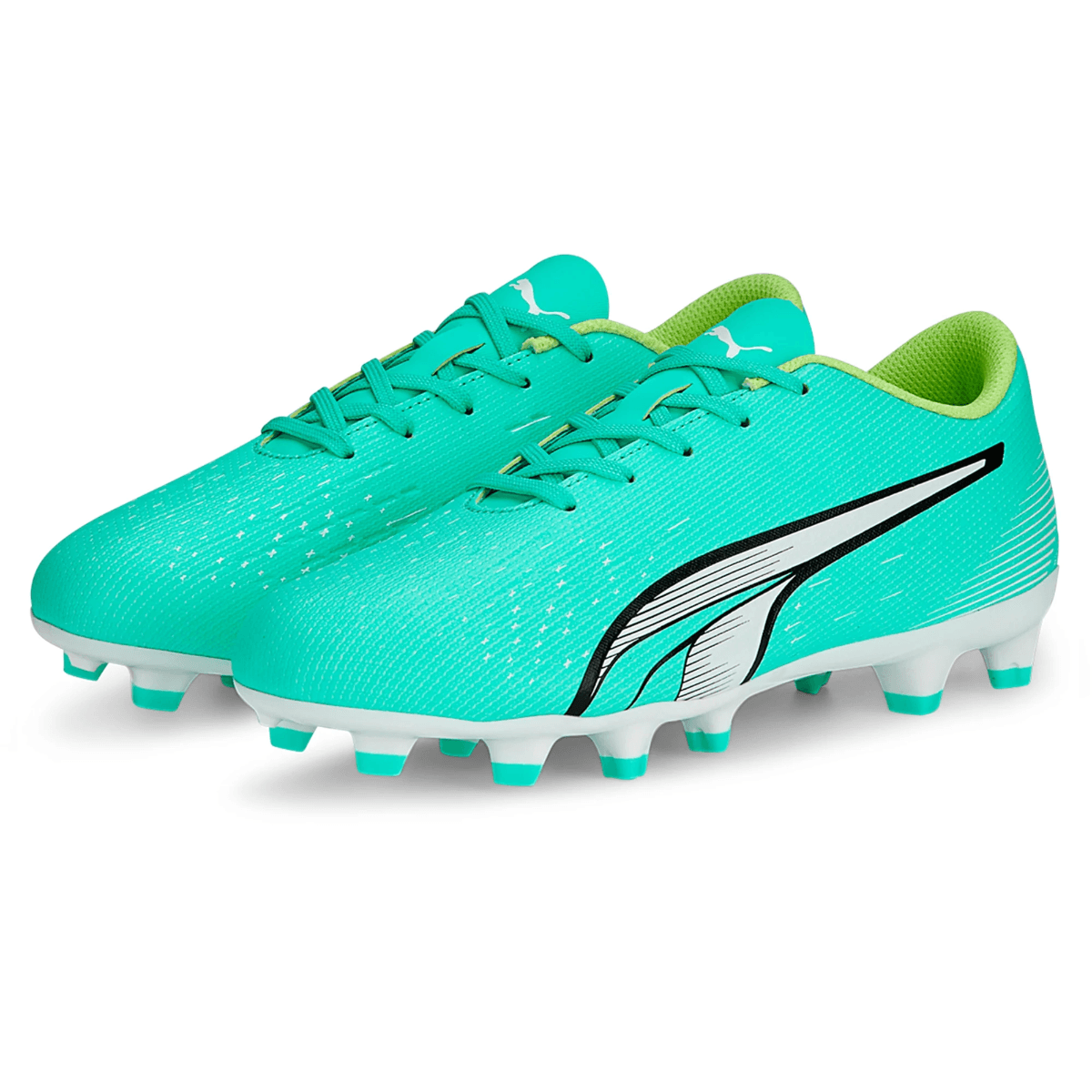 Puma ULTRA Play FG/AG Soccer Cleat - Youth - Electric Peppermint / Puma White / Fast Yellow.jpg