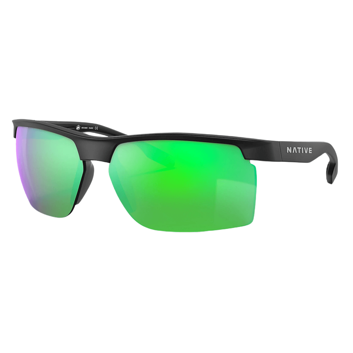 Native Eyewear Ridge-Runner Sunglasses - Matte Black Polarized