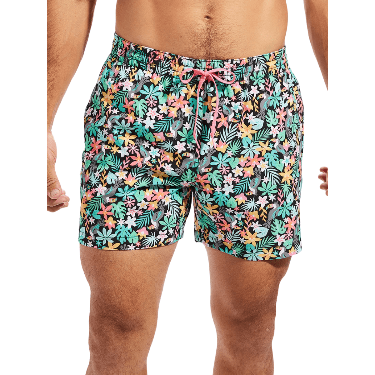 Chubbies The Bloomerang Classic 5.5" Swim Trunk  - Men's - Black Solid.jpg
