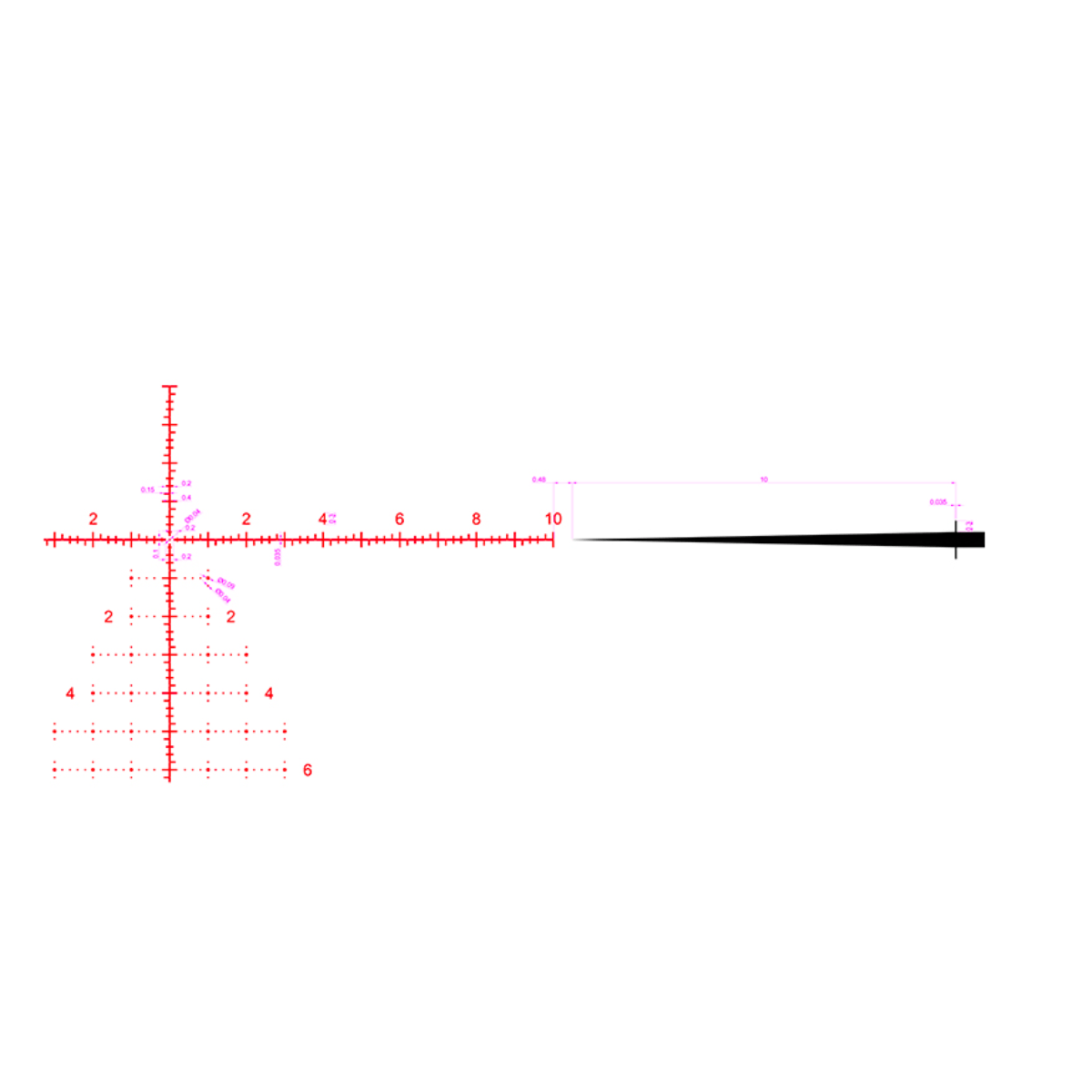 Riton Optics 5 Conquer 5-25x50mm Riflescope - Black 5-25 x 50 mm – image 4 of 4