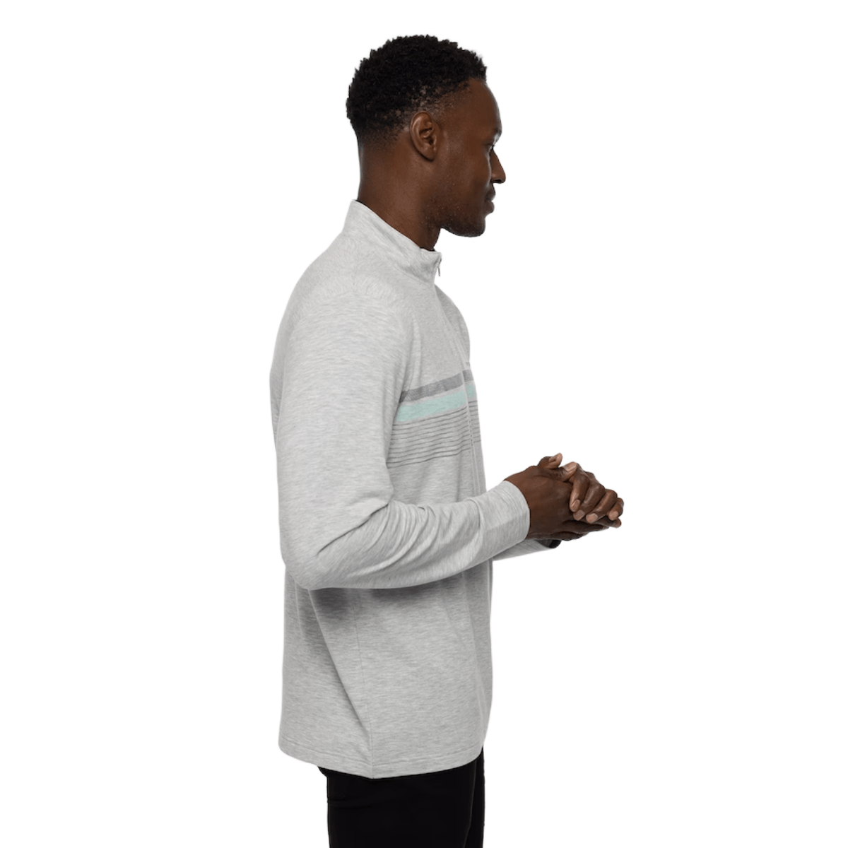 TravisMathew Twist Of Lime Quarter Zip Pullover - Men's - Als.com