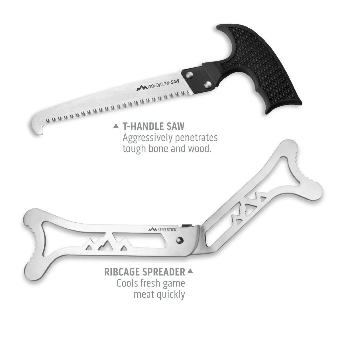 Outdoor Edge ButcherLite Game Processing Kit - Black 4.25"
