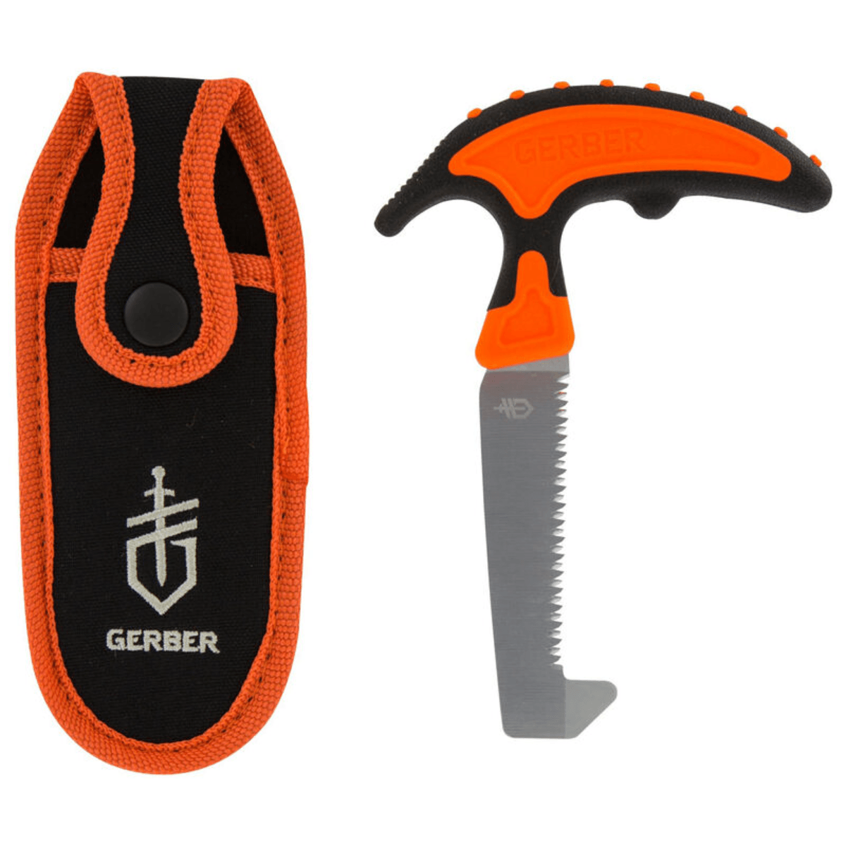 Gerber Freeman Guide Knife & Vital Pack Saw Combo - Blaze Orange 4"