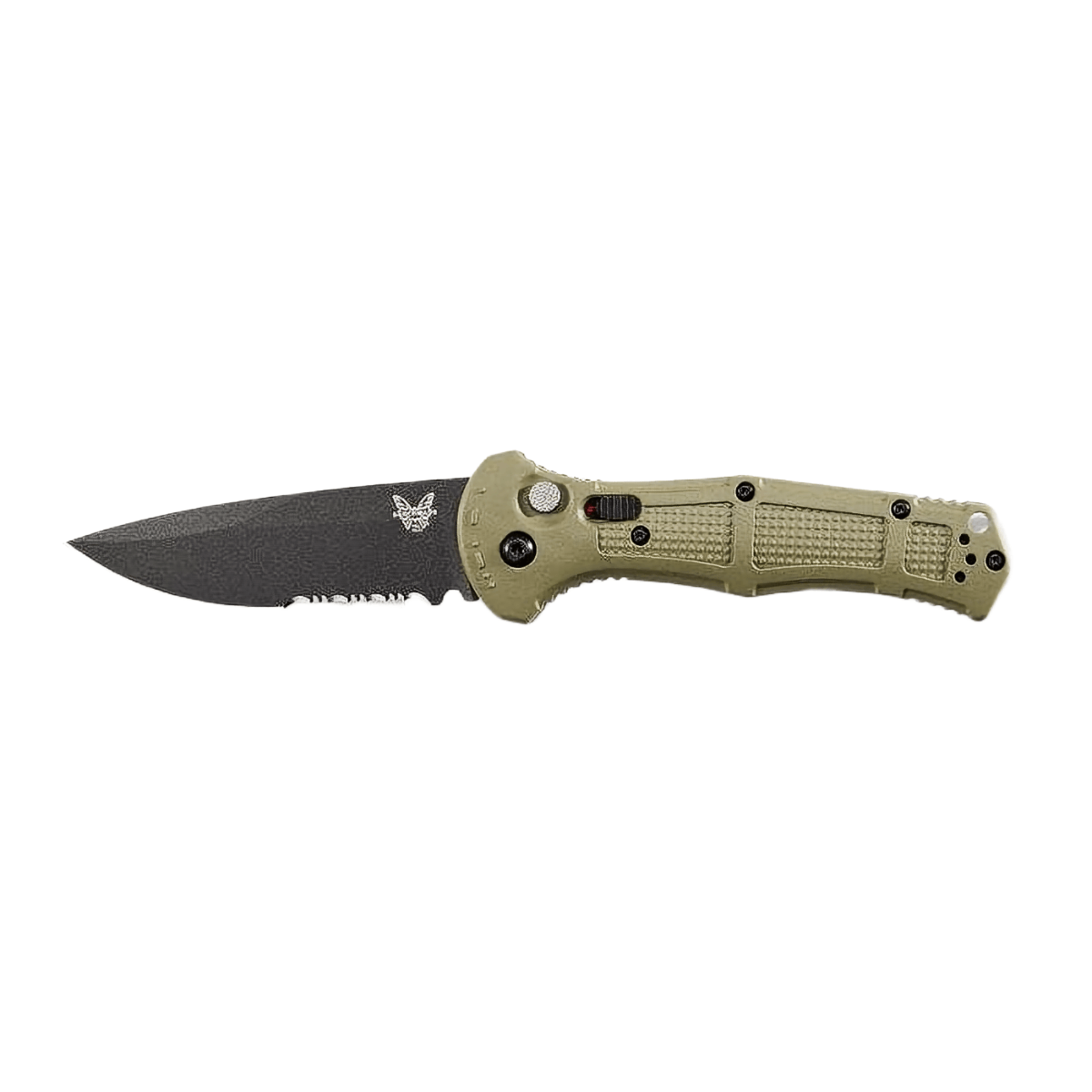 BENCH-CLAYMORE-AUTO-DROP-POINT-KNIFE---Ranger-Green.jpg