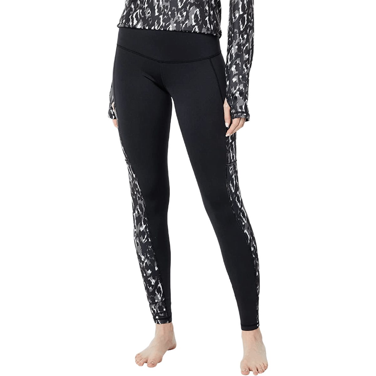 Hot Chillys Micro Elite Chamois Pocket Print Tight Women's