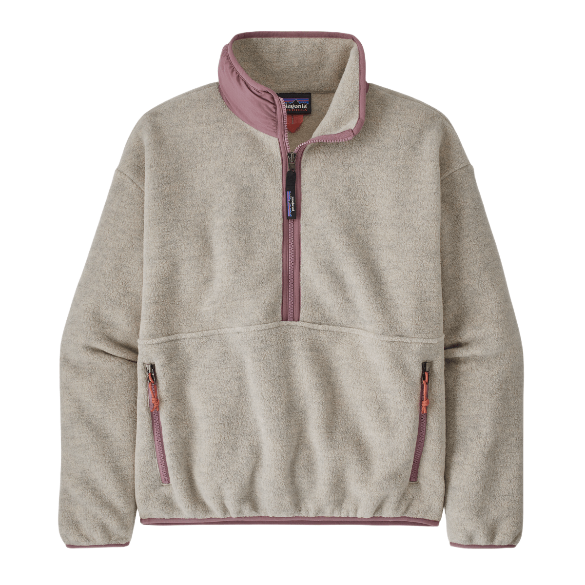 Patagonia Women s Synchilla Marsupial Oatmeal Heather w Natural M