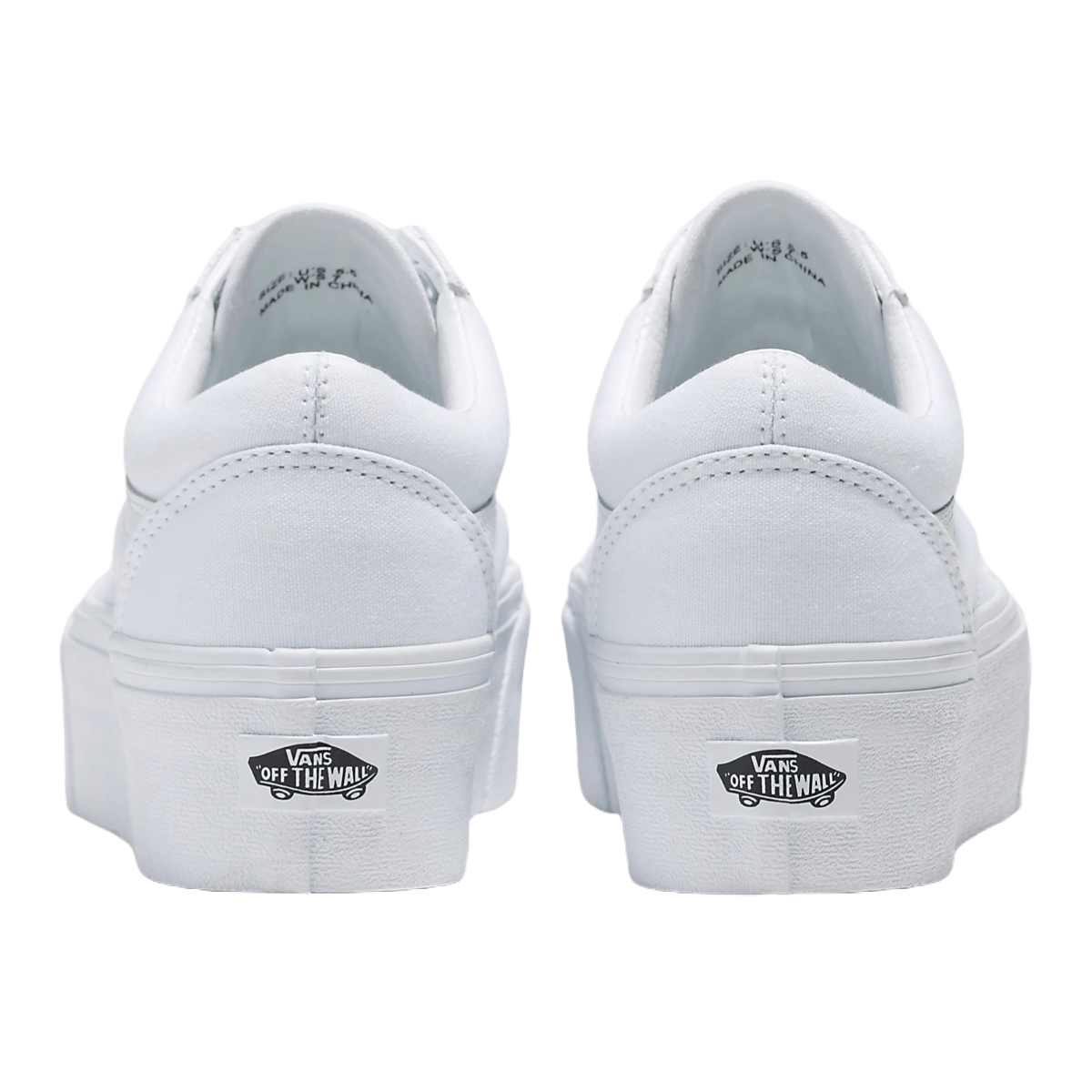 Old skool white sneakers best sale