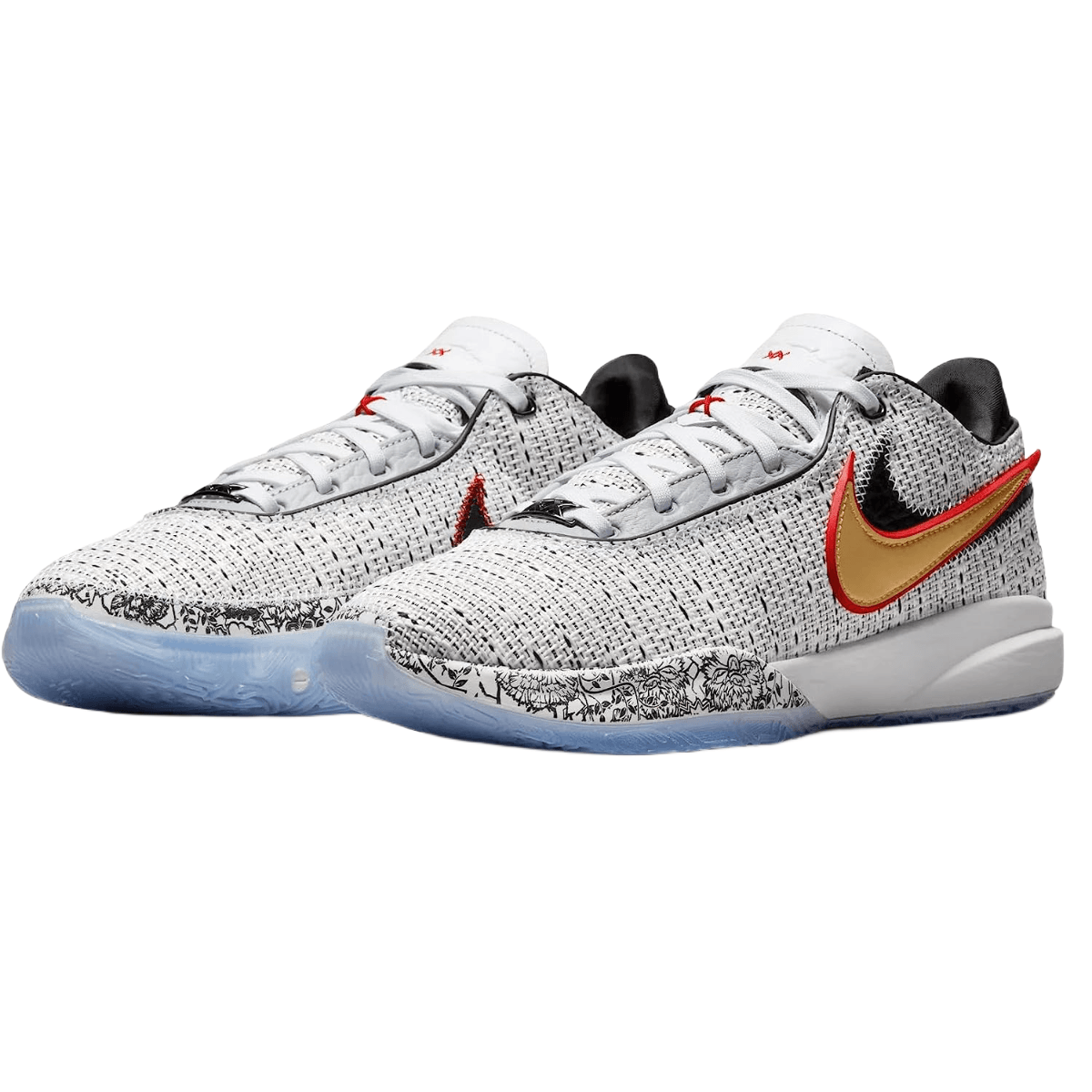 LeBron XX ASW EP 'Blue Lightning/Coconut Milk-Iron Grey'